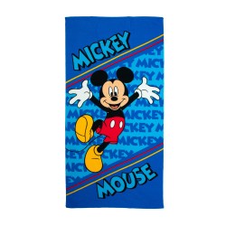 Πετσέτα Θαλάσσης Παιδική Quick Dry Disney Home Mickey 177 Blue Micro Dimcol (70x140) 1Τεμ