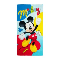 Πετσέτα Θαλάσσης Παιδική Quick Dry Disney Home Mickey 179 Sky Blue Micro Dimcol (70x140) 1Τεμ