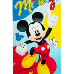 Πετσέτα Θαλάσσης Παιδική Quick Dry Disney Home Mickey 179 Sky Blue Micro Dimcol (70x140) 1Τεμ