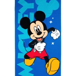 Πετσέτα Θαλάσσης Παιδική Disney Home Mickey 540 Blue Quick Dry Micro Dimcol (70x140) 1Τεμ