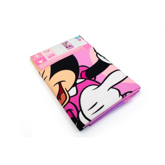 Πετσέτα Θαλάσσης Παιδική Quick Dry Disney Home Minnie 182 Pastel Lilac Micro Dimcol (70x140) 1Τεμ