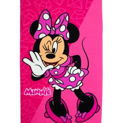 Πετσέτα Θαλάσσης Παιδική Quick Dry Disney Home Minnie 269 Fuchsia-Pink Micro Dimcol (70x140) 1Τεμ