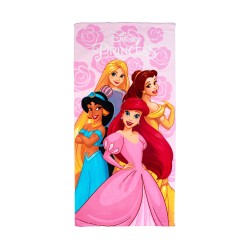 Πετσέτα Θαλάσσης Παιδική Disney Home Princess 334 Pastel Lilac Quick Dry Micro Dimcol (70x140) 1Τεμ