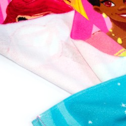 Πετσέτα Θαλάσσης Παιδική Disney Home Princess 552 Fuchsia-Pink Quick Dry Micro Dimcol (70x140) 1Τεμ