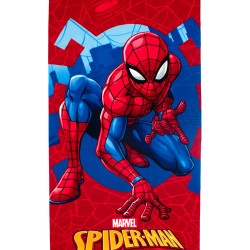 Πετσέτα Θαλάσσης Παιδική Marvel Spiderman 531 Red Quick Dry Micro Dimcol (70x140) 1Τεμ