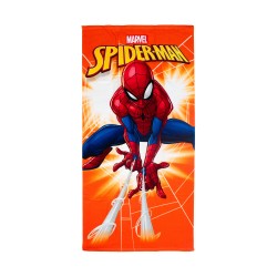 Πετσέτα Θαλάσσης Παιδική Marvel Spiderman 532 Orange Quick Dry Micro Dimcol (70x140) 1Τεμ
