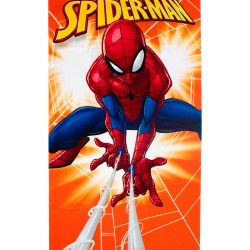Πετσέτα Θαλάσσης Παιδική Marvel Spiderman 532 Orange Quick Dry Micro Dimcol (70x140) 1Τεμ