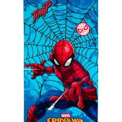 Πετσέτα Θαλάσσης Παιδική Marvel Spiderman 549 Sky Blue Quick Dry Micro Dimcol (70x140) 1Τεμ