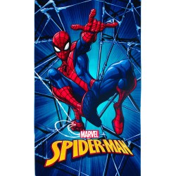 Πετσέτα Θαλάσσης Παιδική Marvel Spiderman 550 Blue Quick Dry Micro Dimcol (70x140) 1Τεμ