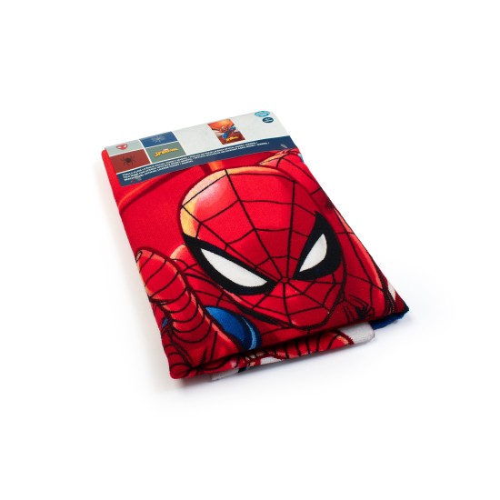 Πετσέτα Θαλάσσης Παιδική Quick Dry Marvel Spiderman 669 Red Micro Dimcol (70x140) 1Τεμ