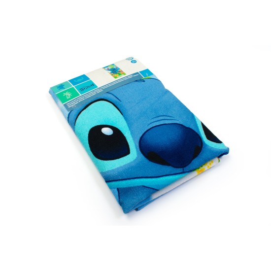 Πετσέτα Θαλάσσης Παιδική Disney Home Lilo & Stitch 086 Blue-Green Quick Dry Micro Dimcol (70x140) 1Τεμ