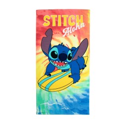 Πετσέτα Θαλάσσης Παιδική Quick Dry Disney Home Lilo & Stitch 159 Orange Micro Dimcol (70x140) 1Τεμ