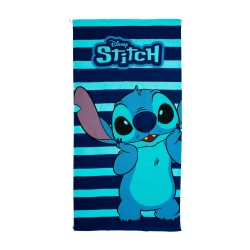 Πετσέτα Θαλάσσης Παιδική Quick Dry Disney Home Lilo & Stitch 187 Dark Blue Micro Dimcol (70x140) 1Τεμ