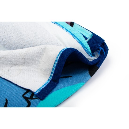 Πετσέτα Θαλάσσης Παιδική Quick Dry Disney Home Lilo & Stitch 187 Dark Blue Micro Dimcol (70x140) 1Τεμ