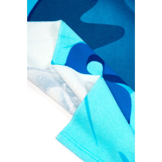 Πετσέτα Θαλάσσης Παιδική Disney Home Lilo & Stitch 544 Sky Blue Quick Dry Micro Dimcol (70x140) 1Τεμ
