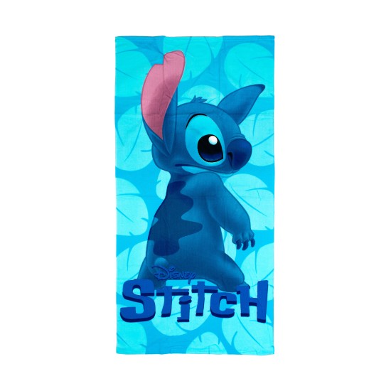 Πετσέτα Θαλάσσης Παιδική Disney Home Lilo & Stitch 544 Sky Blue Quick Dry Micro Dimcol (70x140) 1Τεμ