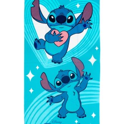 Πετσέτα Θαλάσσης Παιδική Disney Home Lilo & Stitch 545 Sky Blue Quick Dry Micro Dimcol (70x140) 1Τεμ