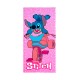 Πετσέτα Θαλάσσης Παιδική Disney Home Lilo & Stitch 557 Pink Quick Dry Micro Dimcol (70x140) 1Τεμ