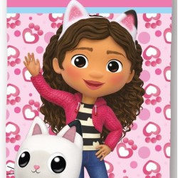 Πετσέτα Θαλάσσης Παιδική Quick Dry DreamWorks Gabby's Dollhouse 113 Pink Micro Dimcol (70x140) 1Τεμ