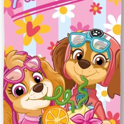 Πετσέτα Θαλάσσης Παιδική Quick Dry Nickelodeon Paw Patrol 002 Baby Pink Micro Dimcol (70x140) 1Τεμ