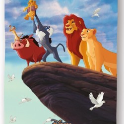 Πετσέτα Θαλάσσης Παιδική Quick Dry Disney Home Lion King 101 Sky Blue Micro Dimcol (70x140) 1Τεμ