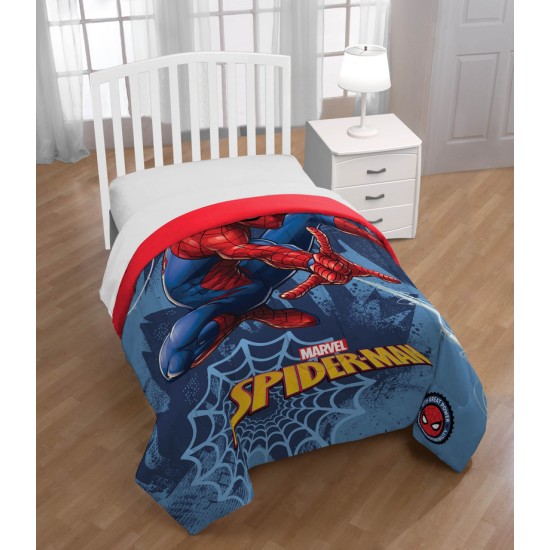 Πάπλωμα Παιδικό Μονό Marvel Spiderman 44 Blue Dimcol (160x240) 1Τεμ