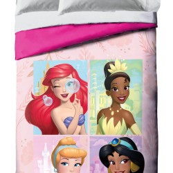 Πάπλωμα Παιδικό Μονό Disney Home Princess 46 Coral Dimcol (160x240) 1Τεμ