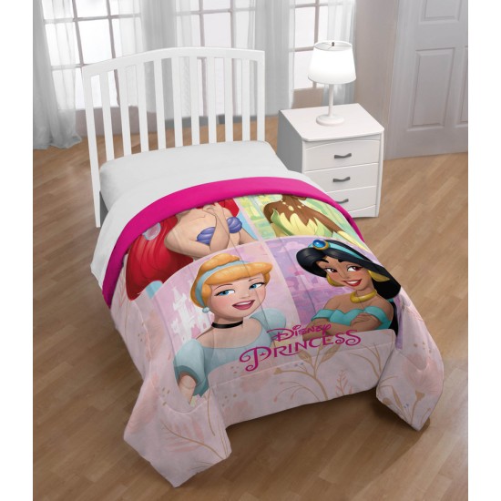 Πάπλωμα Παιδικό Μονό Disney Home Princess 46 Coral Dimcol (160x240) 1Τεμ