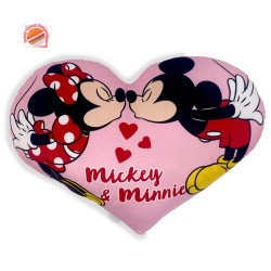Διακοσμητικό Μαξιλάρι Παιδικό Kids Disney Home Mickey & Minnie 15 Pink Dimcol (40cm) 1Τεμ