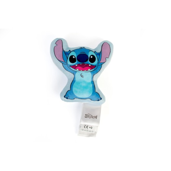 Διακοσμητικό Mini Μαξιλάρι Παιδικό Disney Home Stitch 190 Blue AOP 100% Velboa Dimcol (15cm) 1Τεμ