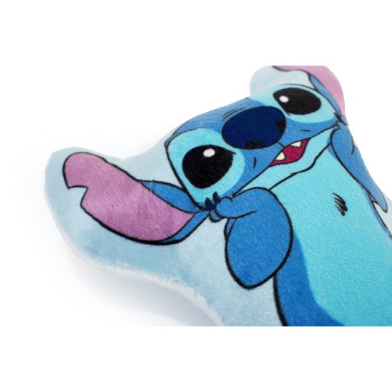 Διακοσμητικό Mini Μαξιλάρι Παιδικό Disney Home Stitch 193 Sky Blue AOP 100% Velboa Dimcol (15cm) 1Τεμ