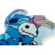 Διακοσμητικό Mini Μαξιλάρι Παιδικό Disney Home Stitch 384 Sky Blue AOP 100% Velboa Dimcol (15cm) 1Τεμ