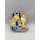 Διακοσμητικό Μαξιλάρι Παιδικό Disney BBC Studios Bluey 620 White-Sky Blue Dimcol (35cm) 1Τεμ