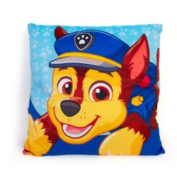 Διακοσμητικό Μαξιλάρι Παιδικό Βελούδινο Nickelodeon Paw Patrol 46 Blue 100% Velboa Dimcol (38x38) 1Τεμ