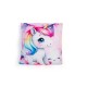 Διακοσμητικό Μαξιλάρι Παιδικό Βελούδινο Unicorn 10 Pink 100% Velboa Dimcol (38x38) 1Τεμ