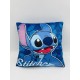 Διακοσμητικό Μαξιλάρι Βελούδινο Παιδικό Disney Home Stitch & Angel 611 Dark Blue Dimcol (38x38) 1Τεμ