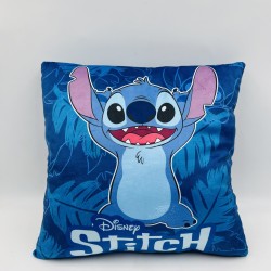 Διακοσμητικό Μαξιλάρι Βελούδινο Παιδικό Disney Home Stitch & Angel 611 Dark Blue Dimcol (38x38) 1Τεμ