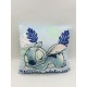 Διακοσμητικό Μαξιλάρι Βελούδινο Παιδικό Disney Home Stitch & Angel 612 Pale Blue Dimcol (38x38) 1Τεμ