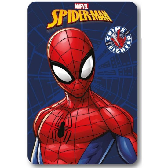 Κουβέρτα Fleece Κούνιας Marvel Spiderman 29 Blue Dimcol (110x140) 1Τεμ