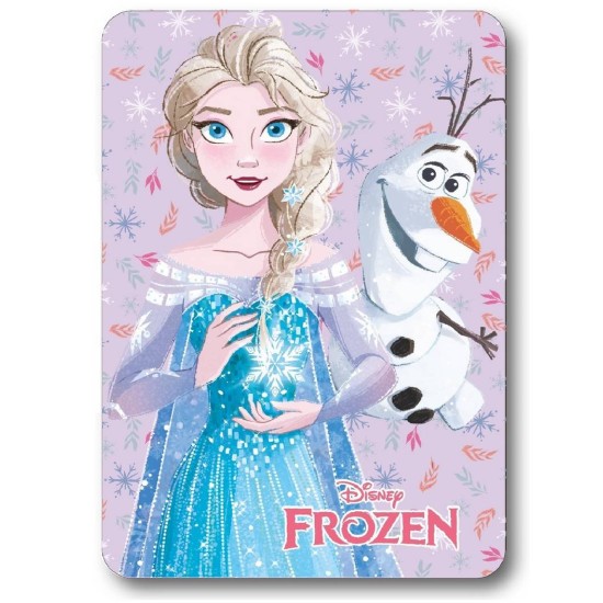 Κουβέρτα Fleece Κούνιας Disney Home Frozen 01 Lilac Dimcol (110x140) 1Τεμ