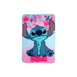 Κουβέρτα Fleece Κούνιας Disney Home Stitch 68 Ice Blue-Pink Dimcol (100x140) 1Τεμ