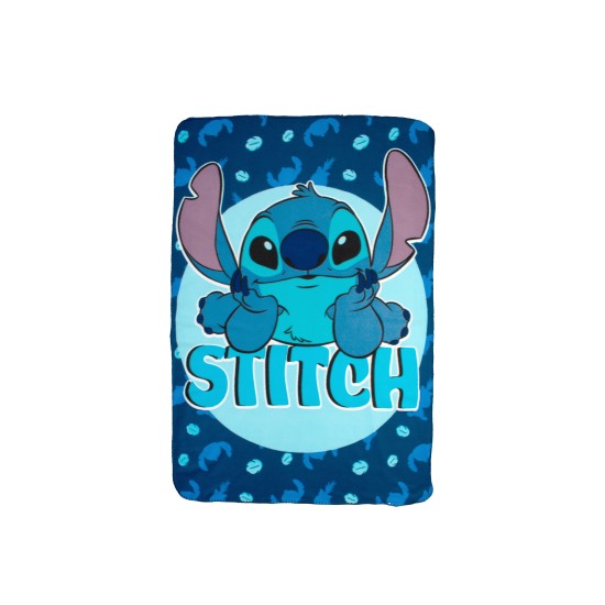 Κουβέρτα Fleece Κούνιας Disney Home Stitch 18 Blue Dimcol (100x140) 1Τεμ