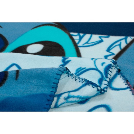 Κουβέρτα Fleece Κούνιας Disney Home Stitch 70 Sky Blue Dimcol (100x140) 1Τεμ