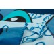 Κουβέρτα Fleece Κούνιας Disney Home Stitch 70 Sky Blue Dimcol (100x140) 1Τεμ