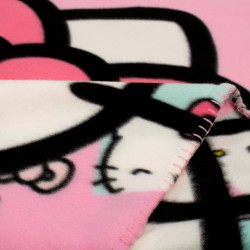 Κουβέρτα Fleece Κούνιας Sanrio Hello Kitty 34 Pink Dimcol (100x140) 1Τεμ