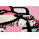 Κουβέρτα Fleece Κούνιας Sanrio Hello Kitty 34 Pink Dimcol (100x140) 1Τεμ