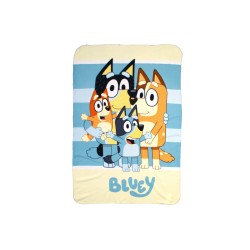 Κουβέρτα Fleece Κούνιας BBC Studios Bluey Blue Dimcol (100x140) 1Τεμ
