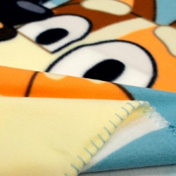 Κουβέρτα Fleece Κούνιας BBC Studios Bluey Blue Dimcol (100x140) 1Τεμ