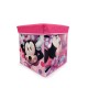 Σκαμπό - Κουτί Παιδικό Kids Disney Home Minnie 07 Pink Dimcol (30x30x30) 1Τεμ