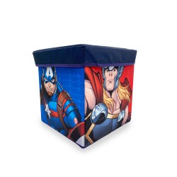 Σκαμπό - Κουτί Παιδικό Kids Marvel Avengers 11 Blue Dimcol (30x30x30) 1Τεμ